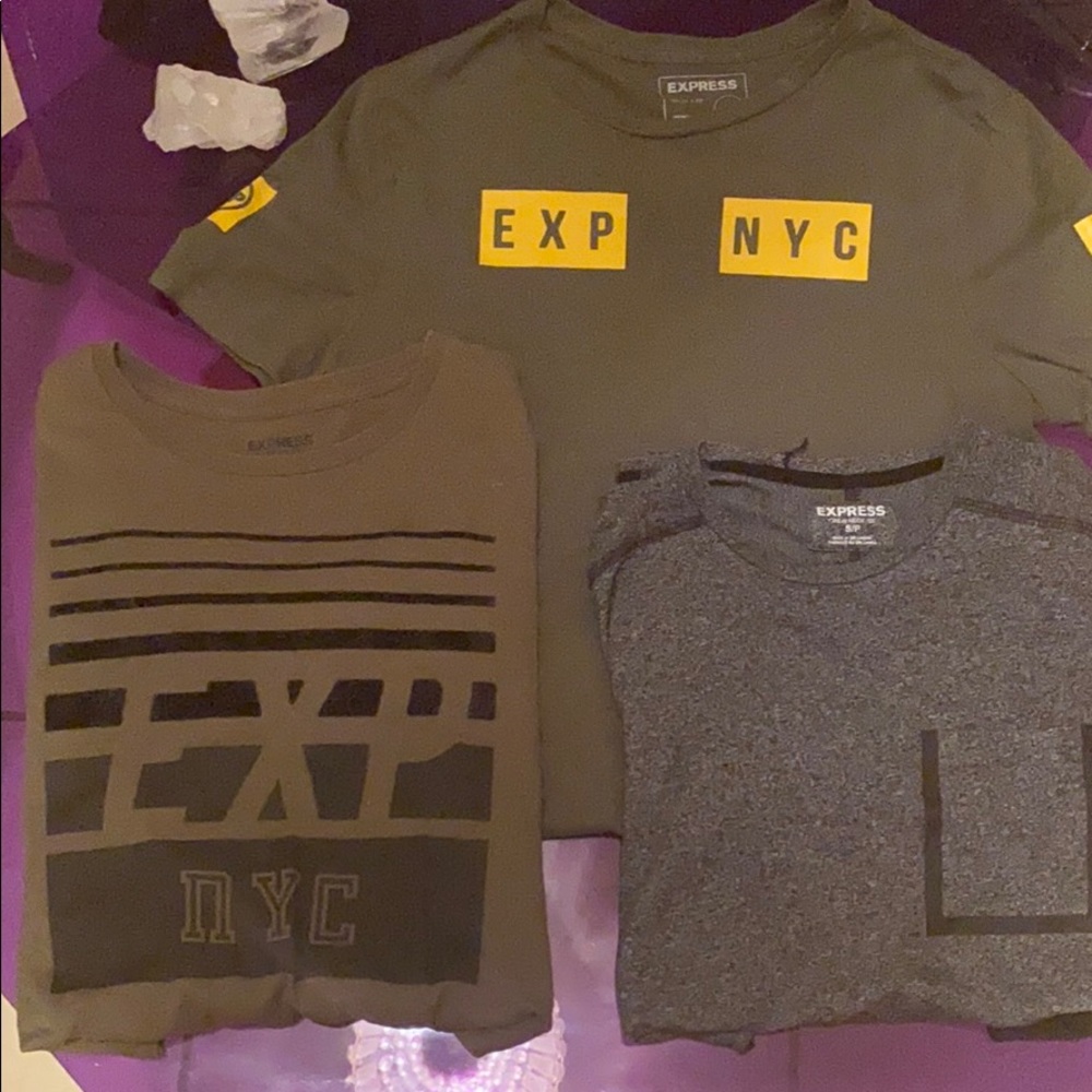 3 express shirts bundle